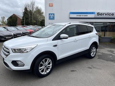 Used Ford Kuga Titanium 150 HP (110 kW) 2018 White SUV