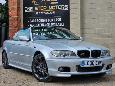 Used BMW 318 Cabriolet M Sport 2006 Silver Cabriolet