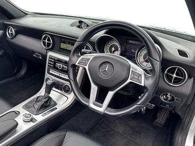 Used Mercedes SLK250 AMG 204 HP (150 kW) 2014 Silver Cabriolet
