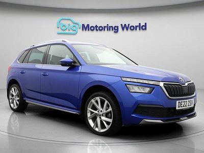 Used Skoda Kamiq SE L Executive 110 HP (80 kW) 2022 Blue SUV