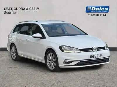 Used VW Golf VII GT 147 HP (108 kW) 2018 White Estate