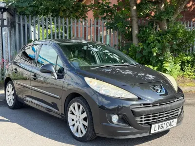 Used Peugeot 207 Allure 120 HP (88 kW) 2011 Black Hatchback