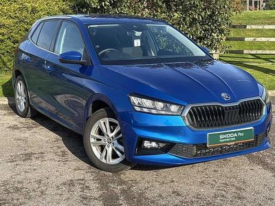 Race blue metallic Used 2024 Skoda Fabia SE L Hatchback | £17,995 (A bit pricey)