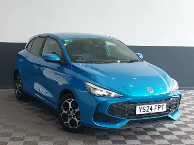 Used MG MG3 Trophy 194 HP (142 kW) 2024 Blue Hatchback
