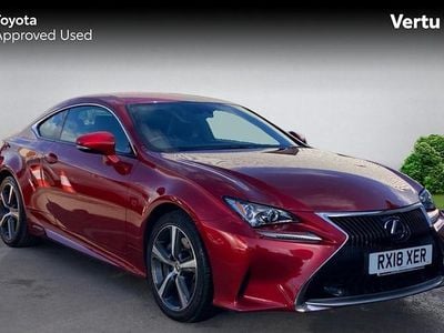 Used Lexus RC300h Luxury Line 223 HP (164 kW) 2018 Red Coupe