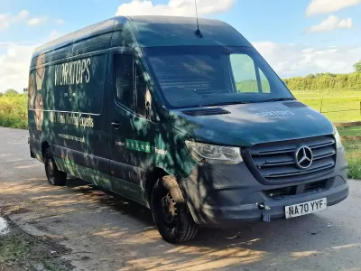 Used Mercedes Sprinter 140 HP (102 kW) 2020 Silver Van