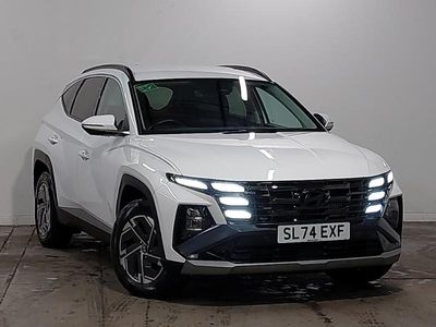 White Used 2024 Hyundai Tucson Advanced SUV | £22,298 (Good price)
