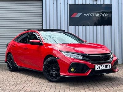 Red Used 2019 Honda Civic Sport Plus Hatchback | £10,800 (Fair price)
