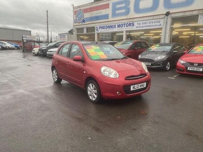Red Used 2012 Nissan Micra Tekna Hatchback | £3,695 (Fair price)