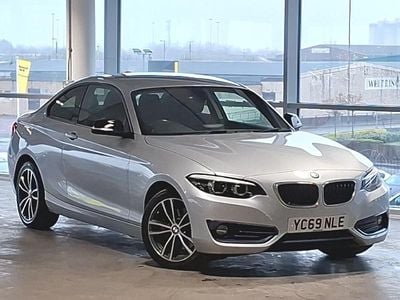 Used BMW 220 Sport Line 190 HP (139 kW) 2019 Silver Coupe