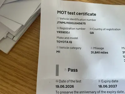 Used Toyota iQ