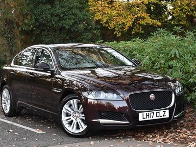 Red Used 2017 Jaguar XF Prestige Sedan | £13,990 (Fair price)