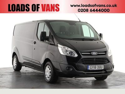 Used Ford Transit Custom Trend 105 HP (77 kW) 2018 Black Van