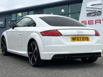 Used Audi TT Black Edition 2017 White Coupe