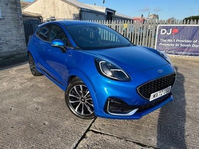 Blue Used 2022 Ford Puma ST-Line Hatchback | £17,475 (Expensive)