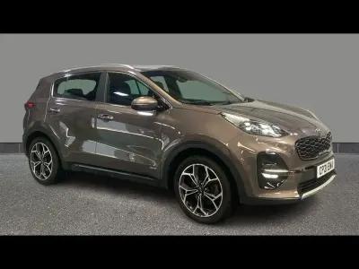 Used Kia Sportage GT-Line 136 HP (100 kW) 2021 Brown SUV