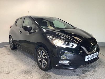Black Used 2020 Nissan Micra Tekna Hatchback | £10,688 (Fair price)