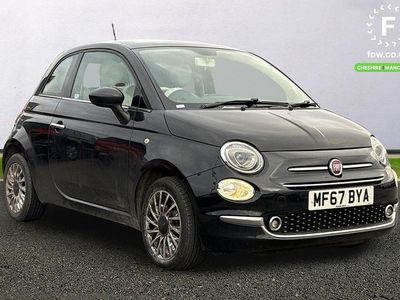 Used Fiat 500 Lounge 69 HP (50 kW) 2017 Black Hatchback