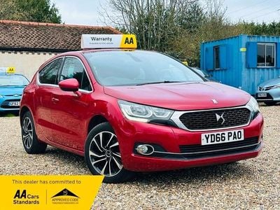 Used DS Automobiles DS4 Elegance 2016 Red Hatchback
