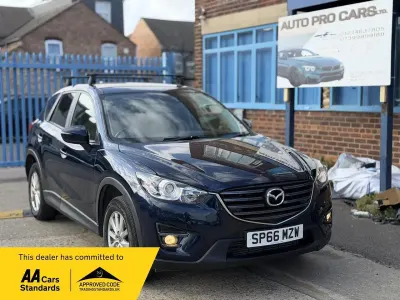 Used Mazda CX-5 150 HP (110 kW) 2016 Blue SUV