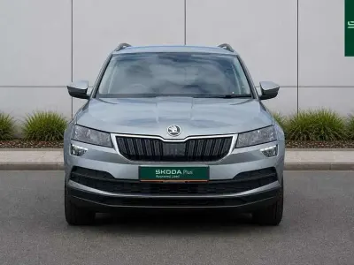 Used Skoda Karoq SE 113 HP (83 kW) 2018 Business grey metallic SUV