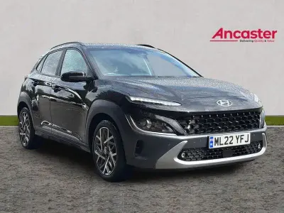 Used Hyundai Kona Premium 141 HP (103 kW) 2022 Black SUV