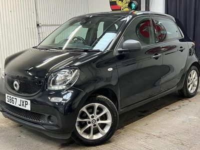 Used Smart ForFour Passion 71 HP (52 kW) 2017 Black Hatchback