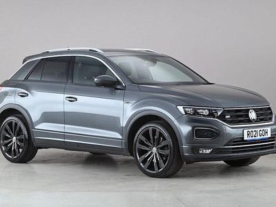 Usado VW T-Roc R-line 150 HP (110 kW) 2021 Cinzento SUV