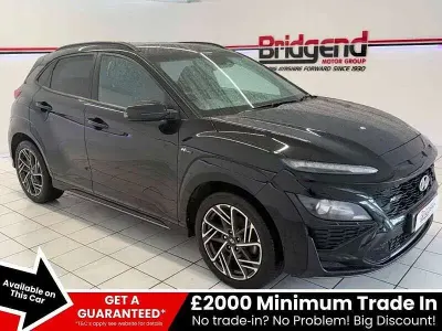 Used Hyundai Kona N Line 120 HP (88 kW) 2022 Black SUV