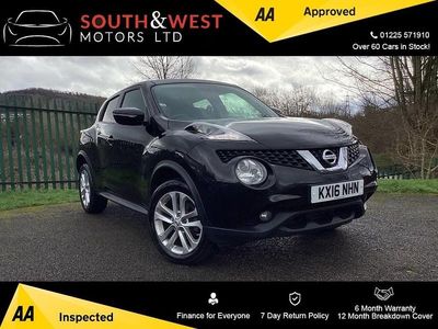 Used Nissan Juke Acenta 115 HP (84 kW) 2016 Black SUV
