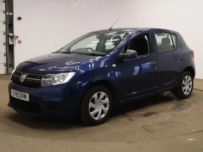 Used Dacia Sandero Ambiance 2018 Blue Hatchback