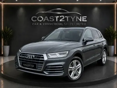 Used Audi Q5 S-Line 190 HP (139 kW) 2017 Grey SUV