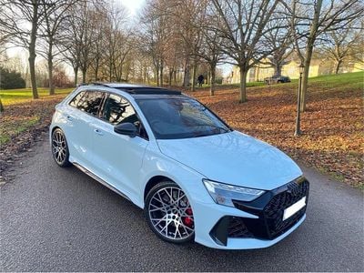Blue Used 2025 Audi RS3 Exclusive Sedan | £63,290 (Fair price)