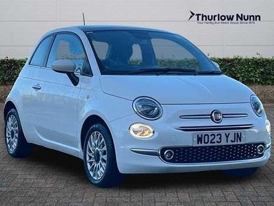 White Used 2023 Fiat 500 S Hatchback | £9,400 (Fair price)