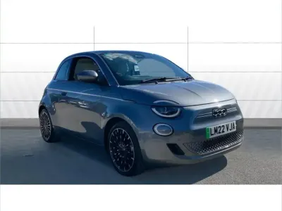 Used Fiat 500e La Prima 86 kW (118 HP) 2022 Grey Hatchback