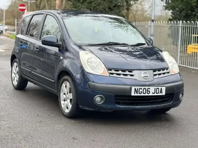 Used Nissan Note 110 HP (80 kW) 2006 Blue MPV