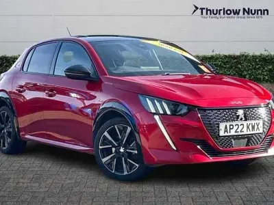Used Peugeot 208 Premium 102 HP (75 kW) 2022 Red Hatchback