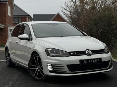 White Used 2014 VW Golf VII GTD Hatchback | £8,995 (Expensive)