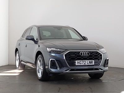 Begagnad Audi Q5 S-Line 204 HK (150 kW) 2022 Grå SUV