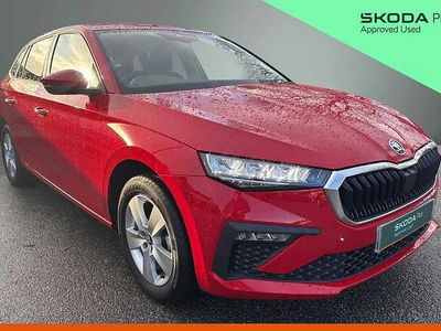 Velvet red metallic Used 2025 Skoda Scala SE Hatchback | £18,495 (Expensive)