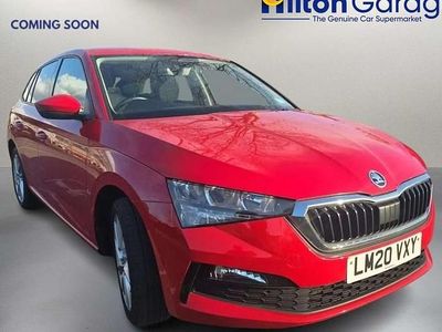 Used Skoda Scala SE L 150 HP (110 kW) 2020 Red Hatchback
