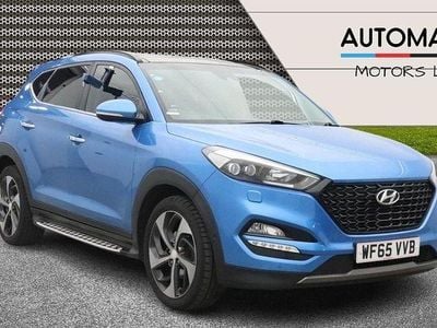 Blue Used 2015 Hyundai Tucson Premium SE SUV | £9,490 (Fair price)