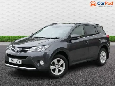 Usado Toyota RAV4 124 CV (91 kW) 2013 Gris SUV