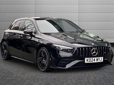 Begagnad Mercedes A35 AMG Premium Plus 306 HK (225 kW) 2024 Svart Halvkombi