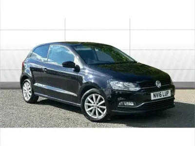 Usado VW Polo Match 90 HP (66 kW) 2016 Preto Citadino