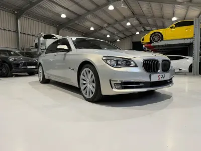 Used BMW 760L Comfort Edition 544 HP (400 kW) 2013 Yellow/silver Sedan