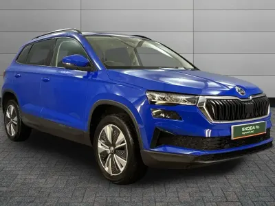 Used Skoda Karoq SE Drive 108 HP (79 kW) 2023 Blue SUV