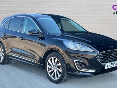 Used Ford Kuga Vignale 150 HP (110 kW) 2021 Agate black (premium paint) SUV