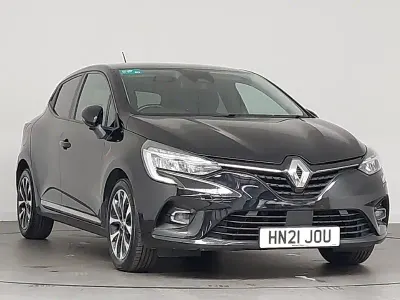 Usado Renault Clio V Iconic 85 CV (62 kW) 2021 Negro Utilitario