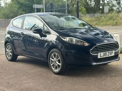Used Ford Fiesta Style 82 HP (60 kW) 2015 Blue Hatchback